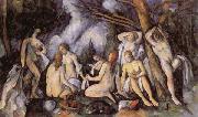 Paul Cezanne The Large Bathers oil painting artist